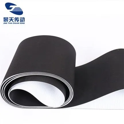 What materials are used to make punch hole conveyor belts?